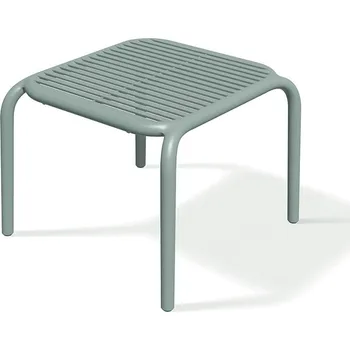 Zahradní nábytek Zahradní odkládací stolek BRENES 54,5x53,5x41,5 cm zelený