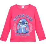 Sun City Dívčí tričko Lilo a Stitch - Malinová Velikost: 128