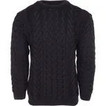 Vlnka Vlněný svetr Vlnka S08 černá velikost oblečení M