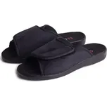 Vlnka Obvazové pantofle se suchým zipem černá velikost obuv dospělí 45