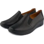 Vlnka Dámské kožené polobotky Andrea černá velikost obuv dospělí 36