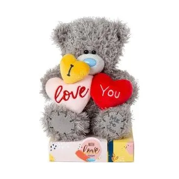 plyšák Miś - I Love You z sercami 18cm