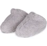 Vlnka TV papuče z ovčí vlny světle šedá velikost obuv dospělí 45-46