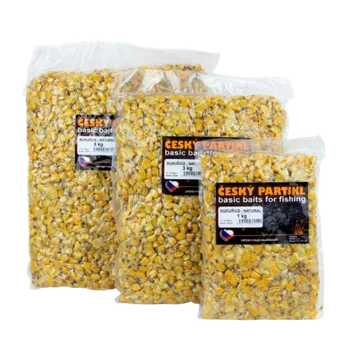 Návnadová surovina Český Partikl Kukuřice vařená MED 10 kg