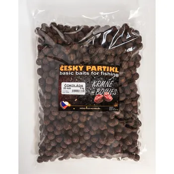 Boilies Český Partikl Boilies krmné Čokoláda Ø 24 5 kg
