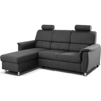 Sedací souprava Sedací souprava DENIM-Duo Ever OT(P)+2(L) skladem ve světlé látce, 162 x 200 x 95 cm