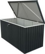 Zahradní úložný box 195 x 91 x 94 cm, 1450 l - antracit, Duramax 71273