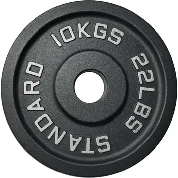 KUBIsport Náhradní kotouč speciální litinový 25 kg - průměr otvoru 50 mm