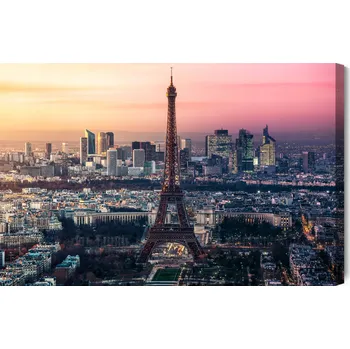 Obraz Obraz Na Plátně Panorama Paříže 100x70