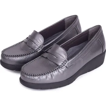 Pánské pantofle Vlnka Dámské kožené polobotky Edita bronzová velikost obuv dospělí 40