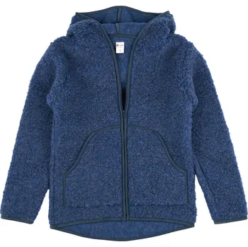 Dámská mikina Vlnka Mikina z ovčí vlny s kapucí tmavě modrá velikost oblečení XXL