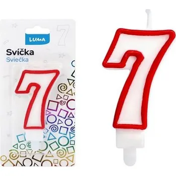 Svíčka Svíčka č.7 LUMA