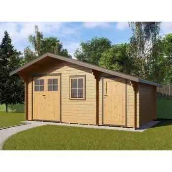 Zahradní domek Zahradní domek Zita 490x300 Ekonomik, dvoukřídlé dveře