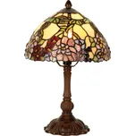 Clayre & Eef - Stolní lampa Tiffany FLOWERS 5LL-1103