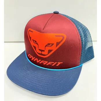 Horolezectví Promo kšiltovka Dynafit Trucker Cap Barva: cihlová / modrá, Velikost: UNI