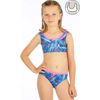 Dívčí plavky Dívčí plavkový top 6G407 LITEX 122