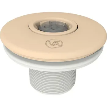 Tryskový set VA, s mosaznými zástřiky, pro fóliové bazény, připojení lepením 50 mm, písková (RAL1015)