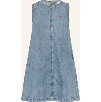 Dámské oblečení Calvin Klein Dívčí Džínové Šaty, tmavě modrá, 176