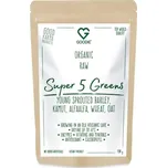 Goodie Super 5 Greens - sušené šťávy BIO & RAW 150 g + 2 měsíce na vrácení zboží