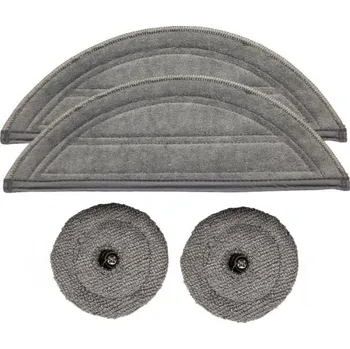 Utěrka pro robotický vysavač Mopy pro ROBOROCK Saros 10 / S9 Max V Ultra 2+2ks sada