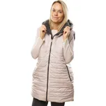 Vlnka Vlněná nepromokavá vesta s kapucí béžová velikost oblečení M