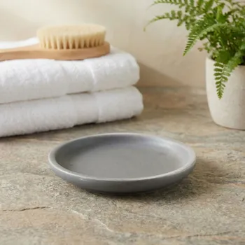 Mýdlenka Mýdlenka ODELO CORTEZ 11 × 11 × 2 cm šedá