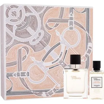 Pánský parfém Hermes Terre d´Hermès dárková kazeta: EDT 50 ml + sprchový gel 40 ml pro muže