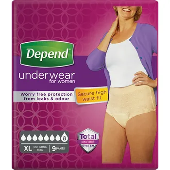 Depend Super pro ženy 9 ks, XL