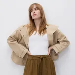 Reserved - Bavlněná bunda - béžová - 526IA-08X - 526IA-08X-L