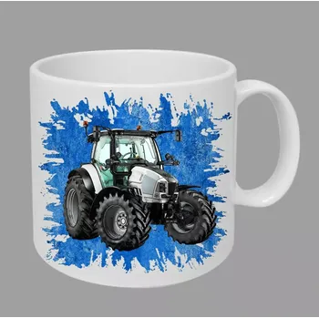 Moon River Lamborghini hrnek s traktorem modrý obsah 330 ml (hrneček traktor)