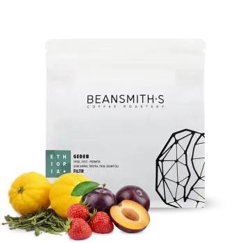 Káva Výberová káva Etiopie GEDEB W 250g od Beansmith.s