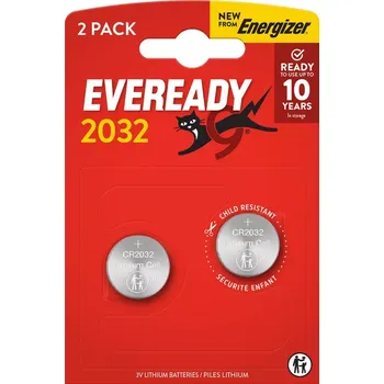 Článková baterie Baterie CR2032 Energizer Eveready 2 ks