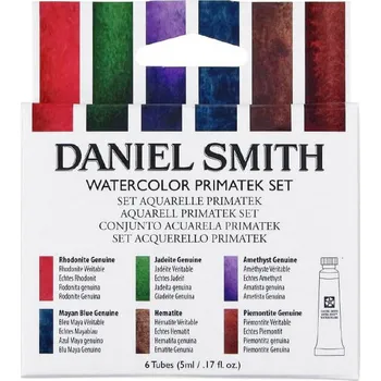 Vodová barva Akvarelové barvy Daniel Smith 5ml - PrimaTek, sada 6 ks