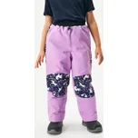 unuo Dětské zimní rostoucí oteplovačky Polar, Lila, Jednorožci Velikost: 122/128