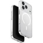 UNIQ Airsuit MagClick charging ochranný kryt na iPhone 17 Pro, Glossy clear/white