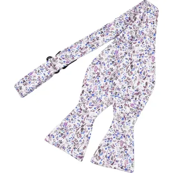 Motýlek Bubibubi Bílý vázací motýlek Iris