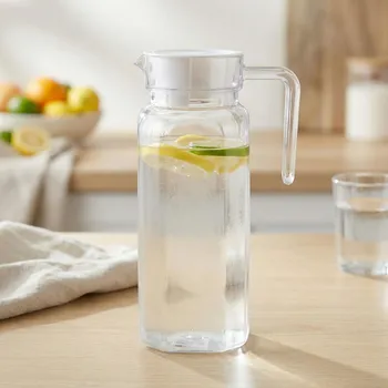 Plastová konvice s víkem DAILY INTERNATIONAL HOME 1,2 l průhledná