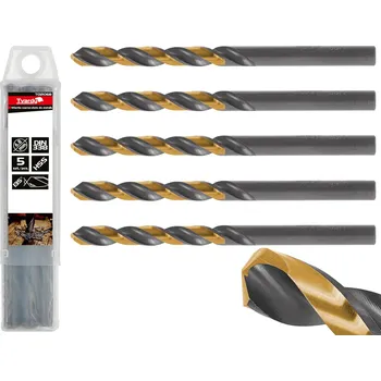 Vrták Vrták do kovu HSS TiN, DIN 338, 6,8mm, 5ks, TVARDY, Geko T02068