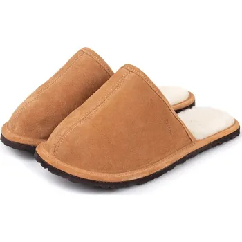 Pánské pantofle Vlnka Tom 13-00353-42 Hnědá 42