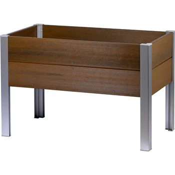 Vyvýšený záhon Dobar Vyvýšený záhon 91 x 50 x 60 cm teakový