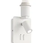 Ideal Lux GEA MAP2 nástěnné svítidlo LED 3W 200lm + 1x E27 60W bez zdroje hranaté IP20, bílé