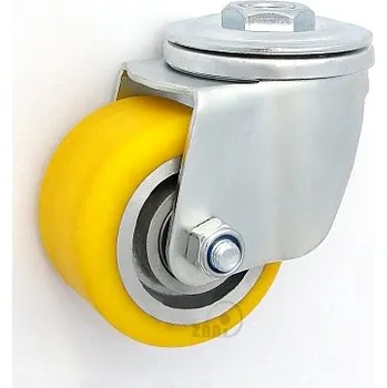 Pojezdové kolečko Polyuretanové kolo 80 mm otočná vidlice