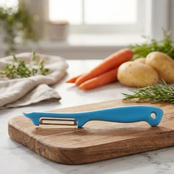 Kuchyňská škrabka Zoubkovaná škrabka DAILY INTERNATIONAL HOME 4,5 cm modrá 10 ks