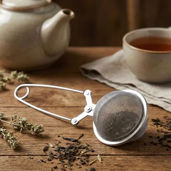 Konvice na čaj Čajové sítko klešťové ODELO COLLIN 4,5 cm stříbrné