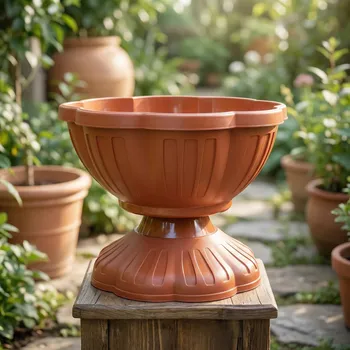 Stojan na květiny Truhlík DAILY INTERNATIONAL HOME PETUNIA 200 terakota