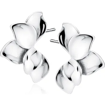 Náušnice Stříbrné náušnice LEAFS Ag 925/1000