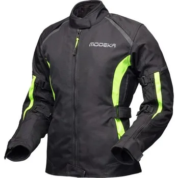 Moto bunda MODEKA bunda Luana lady BLACK/YELLOW - 42