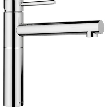 ALTA II je elegantní, moderní vodovodní baterie navržená pro snadnou práci v kuchyni. Její vysoká výtoková trubice a rozsah otáčení 360° nabízejí optimální funkčnost, zatímco ovládání pomocí horní páky zajišťuje snadnou obsluhu.