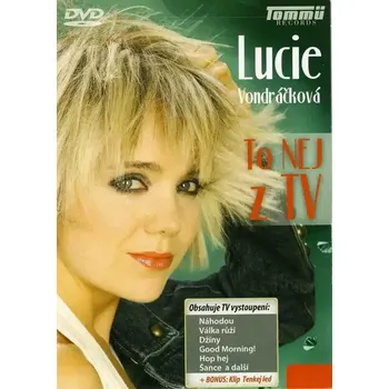 DVD film Lucie Vondráčková - To nej z TV - DVD pošetka