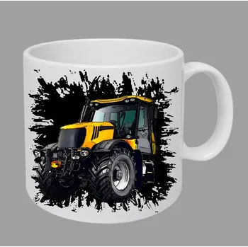Moon River JCB Fastrac 3230 hrnek s traktorem černý obsah 330 ml (hrneček traktor)